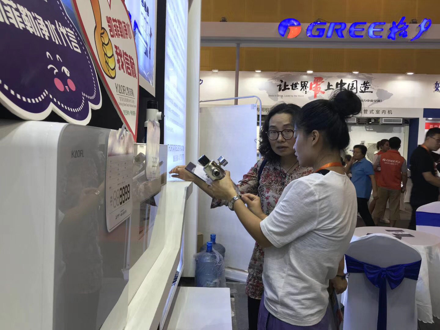 美國KAOFL凱菲勒凈水西安綠地筆克家博會(huì)圓滿收官